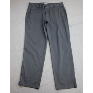 Nike Golf Pants Mens 35x30 Gray Dri-Fit Stretch Tour Performance Straight Leg